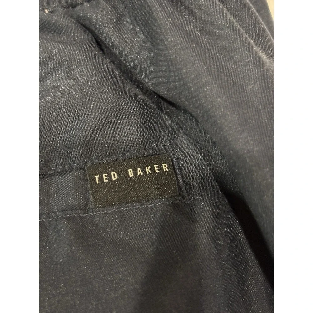 Ted  Baker London Men's Navy Lined 5